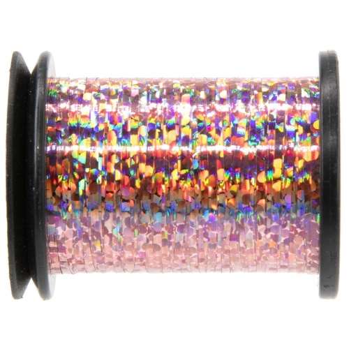 Semperfli 1/32 inch Holographic Tinsel Rose Pink